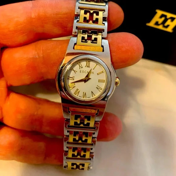 Escada | Accessories | Escada Twotone Silver And Gold Watch  display picture 3